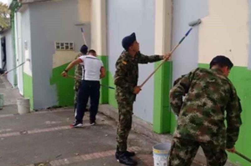 Comienza la campaña para embellecer y pintar los colegios de Villavicencio