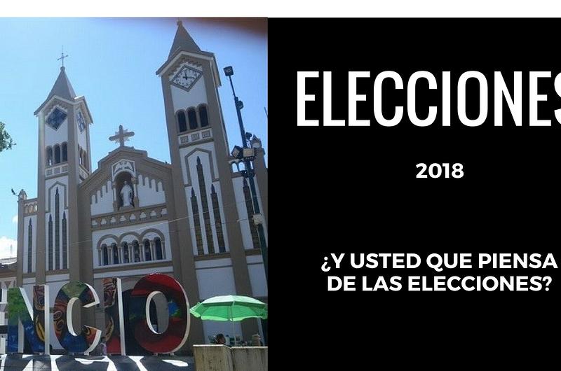 ¡Vídeo! ¿Y usted que piensa de las elecciones del 2018?