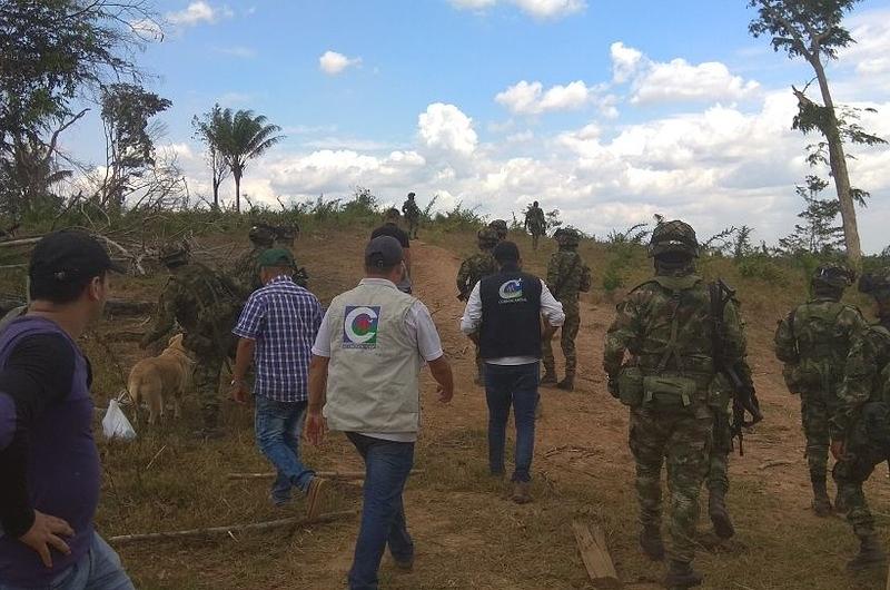 Operativo de monitoreo y control forestal en el municipio de Puerto Rico