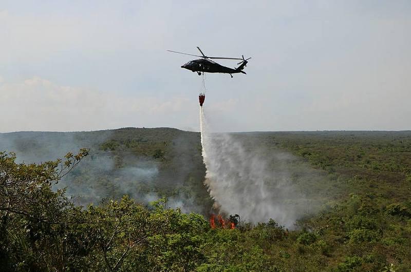 Liquidado incendio forestal en la Macarena, Meta. 