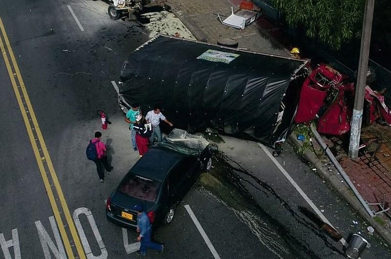 Grave accidente en Villavicencio deja 6 personas heridas