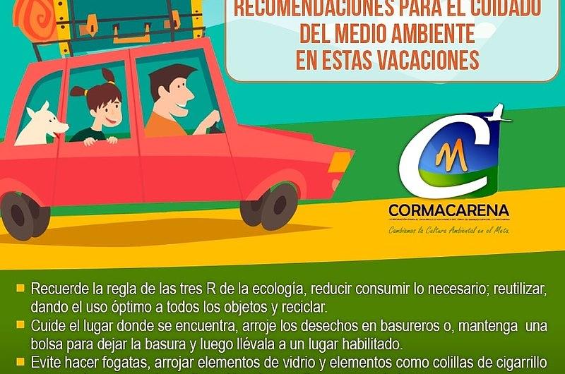 Cuida el medio ambiente en vacaciones, estas son las recomendaciones: 