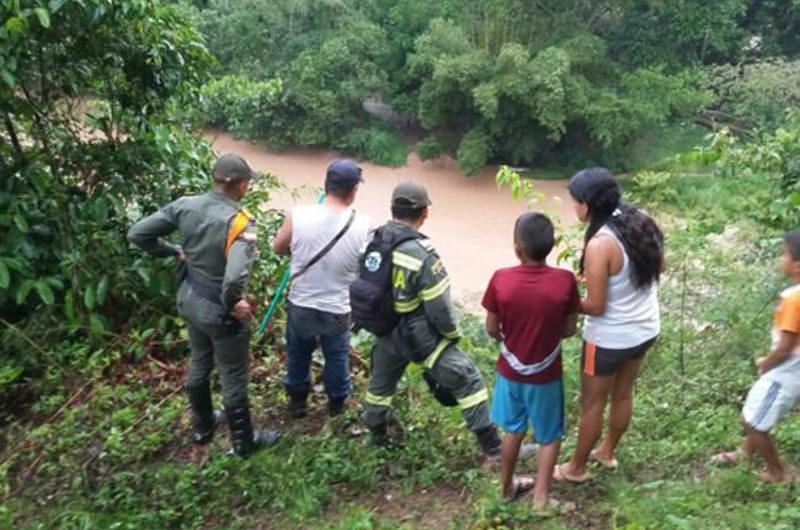 Cuatro personas fueron arrastradas por una creciente en Cubarral, Meta