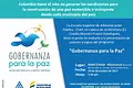 Presentación del proyecto “Gobernanza para la paz” en Villavicencio