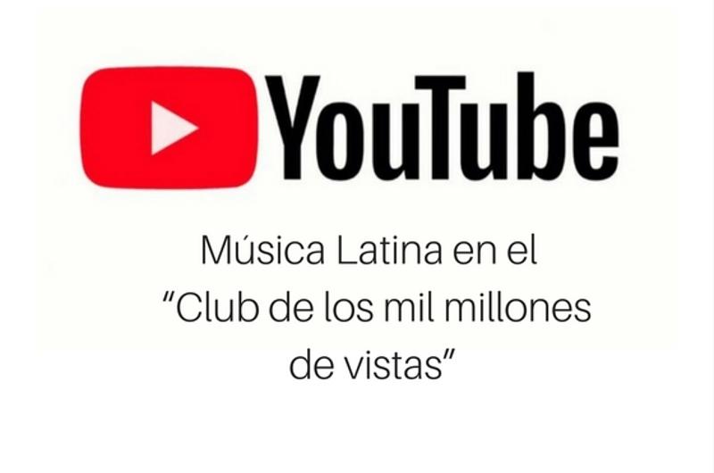 Los vídeos de música latina tienen un aumento del 300% según indica YouTube