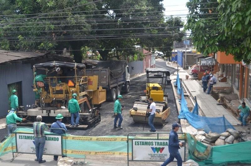 Se rehabilitó calle en el barrio San Benito 