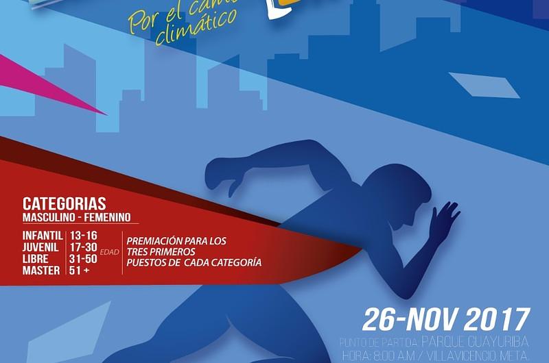 Villavicencio tendrá la Tercera Carrera Ambiental 6K