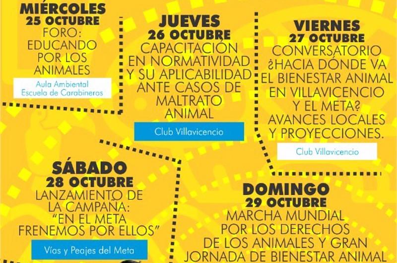 Inicia la Semana Departamental por los derechos de los animales