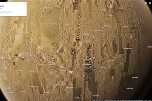 A través de Google Maps se podrá explorar lunas y planetas