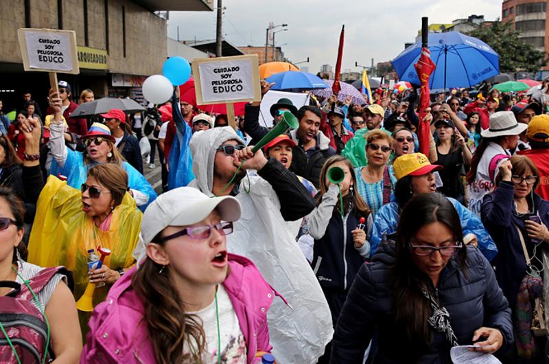 Próximas protestas y paros en el país