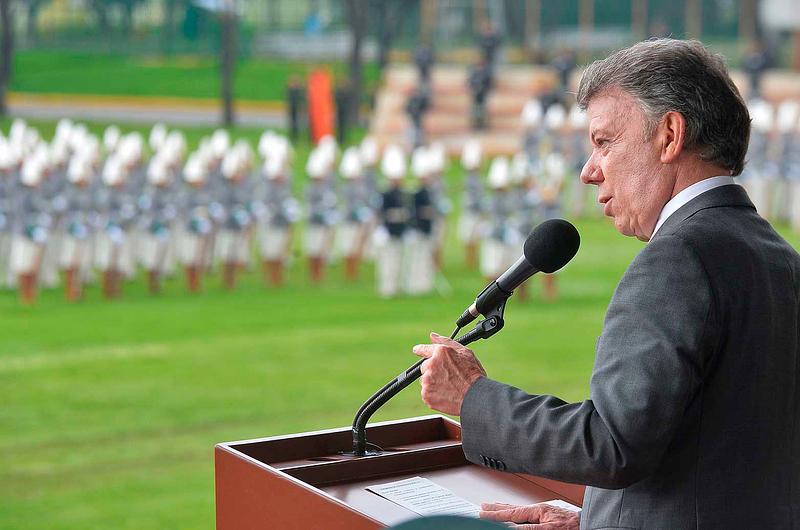 En 150 días, armas de las Farc estarán en manos de Naciones Unidas: Santos