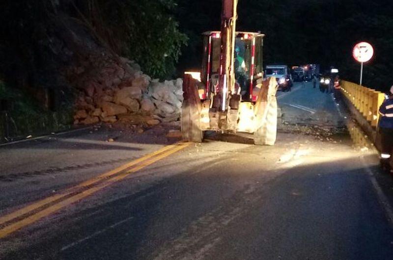 Paso alterno en la vía Bogotá-Villavicencio