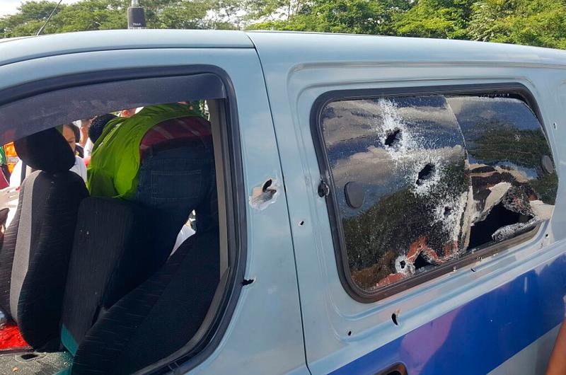 Tres heridos en atentado a vehículo del INPEC en Vía Villavicencio-Guamal