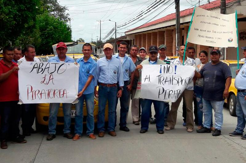 Taxistas de San Martín se declararon en quiebra