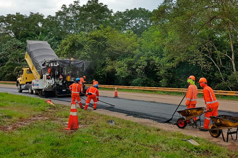 Reactivan repavimentación de la vía Villavicencio-Puerto López-P. Gaitán