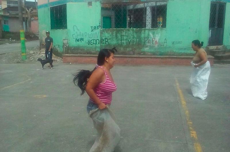 La otra cara del barrio Brisas del Guatiquía 