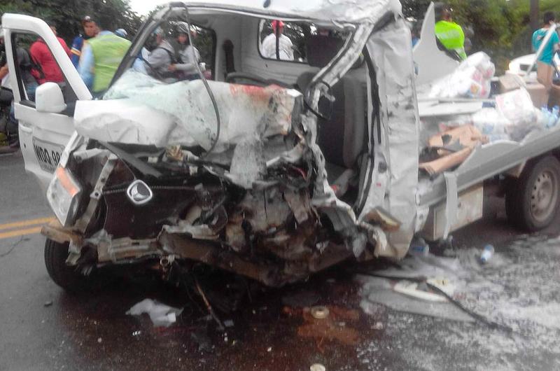 9 heridos en accidente de tránsito en vía Villavicencio-Acacías