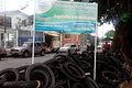 Preparan jornada de recolección de llantas usadas de motos y bicicletas