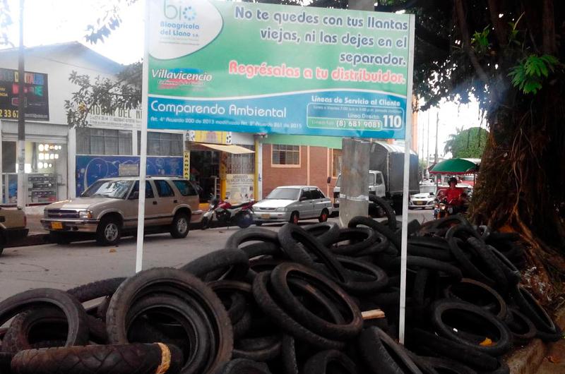 Preparan jornada de recolección de llantas usadas de motos y bicicletas