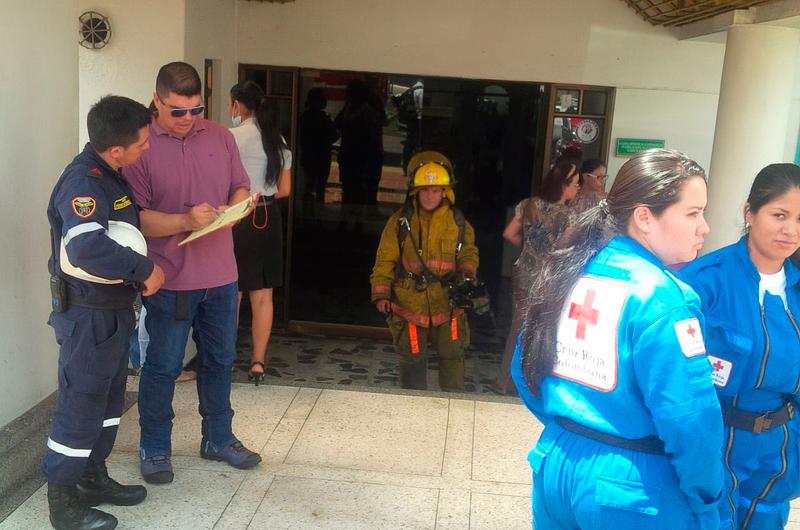 Una persona quemada en incendio en centro médico en Villavicencio