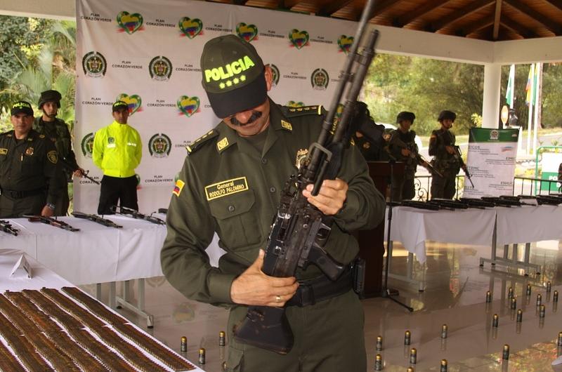 Incautan arsenal a presuntos integrantes de la disidencia del Erpac