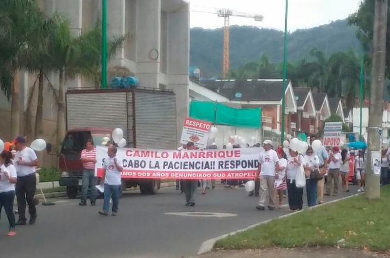 Por obras en Primavera Urbana, protestan habitantes de Buganviles