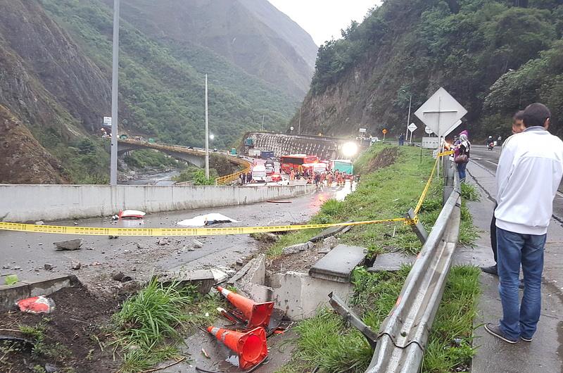 Un muerto  en accidente en vía Bogotá-Villavicencio 