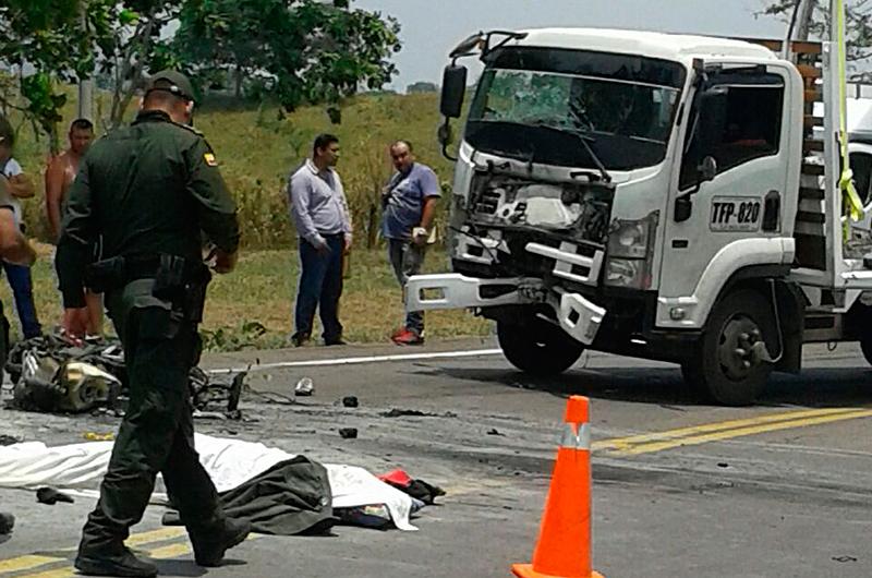 Un muerto en accidente de tránsito en la vía Villavicencio-Yopal