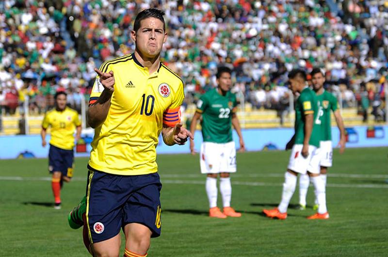 Colombia repite y vence 3-2 a Bolivia en La Paz