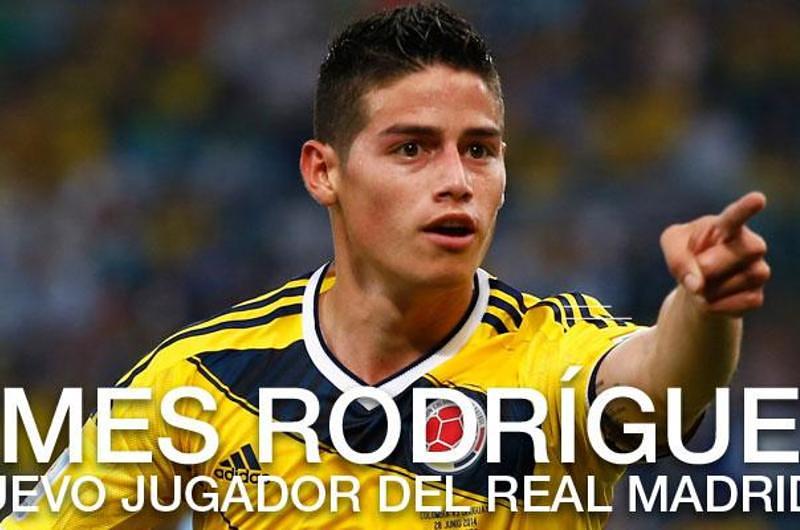 James Rodríguez ya es jugador oficial del Real Madrid