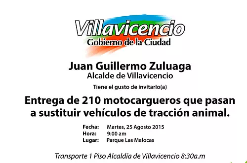 Desde este 25 de agosto se acaban 'las zorras' en Villavicencio