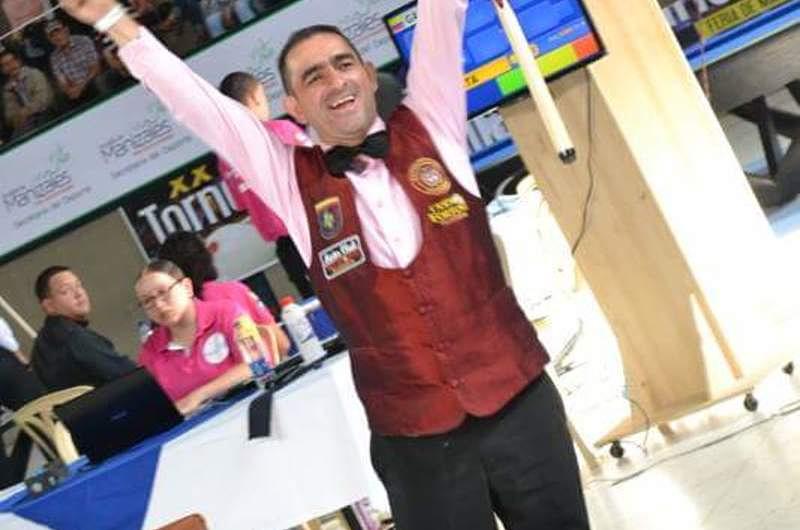 Billarista metense impone récord panamericano en Feria de Manizales