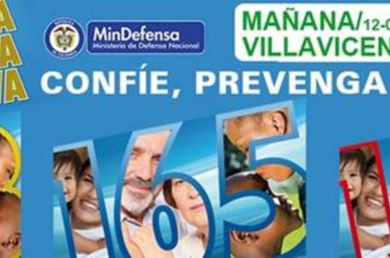 Mindefensa lanza en Villavicencio campaña 'Confíe, prevenga e informe