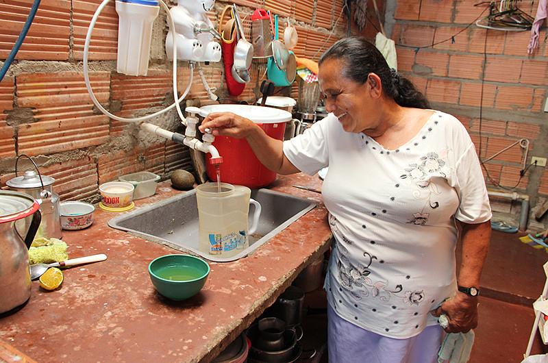 Tiende a normalizarse servicio de agua en Villavicencio