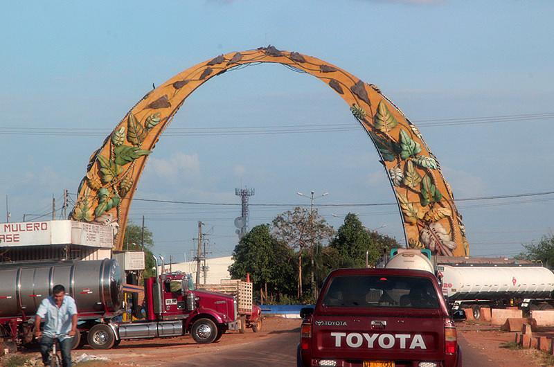 Fuerte vendaval causa emergencia en Puerto Gaitán