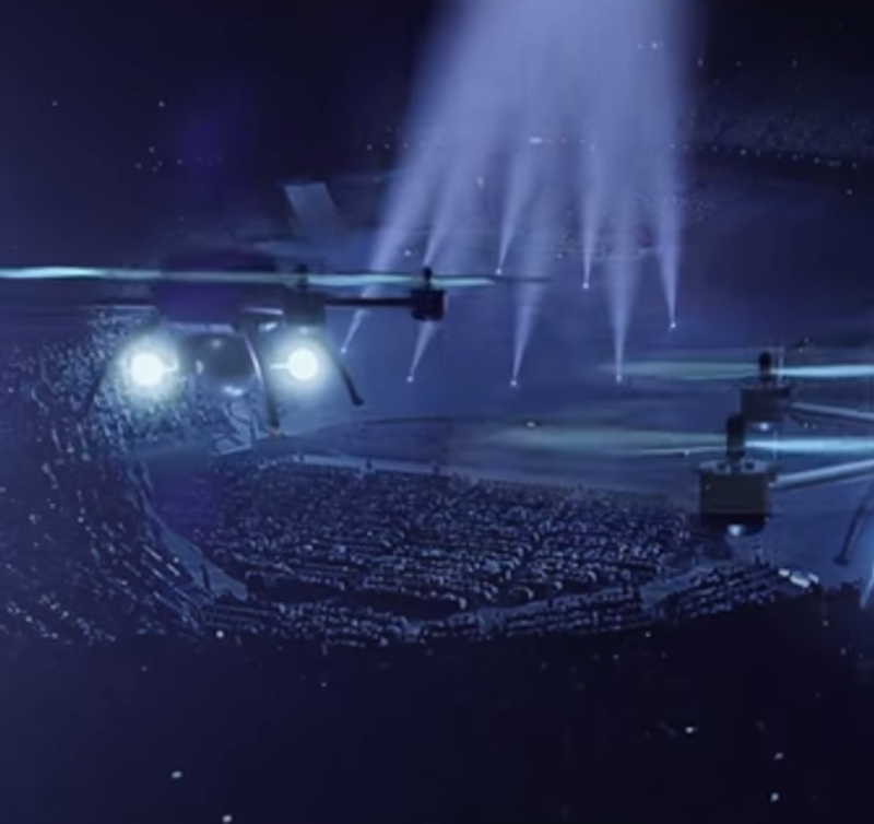 El primer “circo” de drones llamado AIR 2015