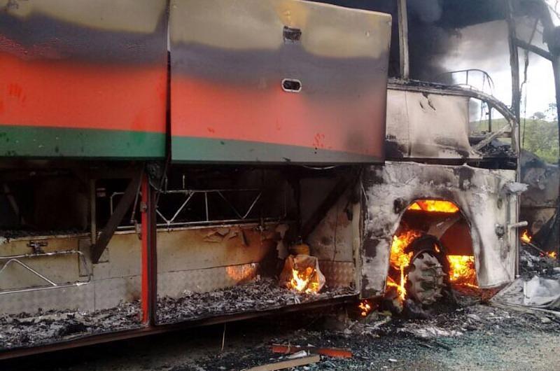 Queman otro bus en la región del Ariari en el Meta