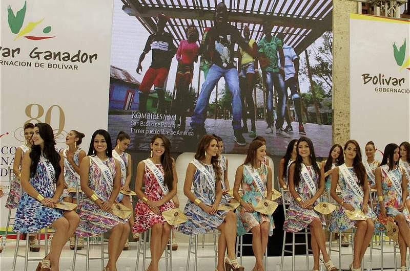 Las mujeres más hermosas de Colombia ya están en Cartagena. 