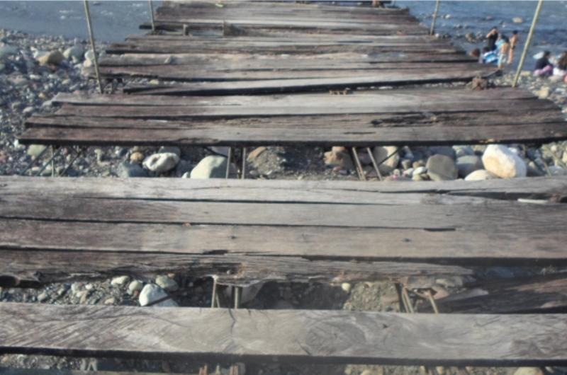 Una trampa mortal, puente que comunica la vereda Arenales en Cumaral