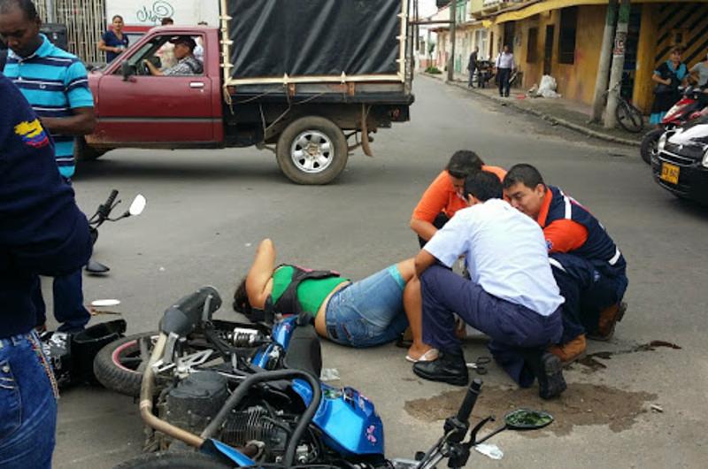 Reportan incremento de accidentalidad en moto por imprudencia de los conductores en Villavicencio