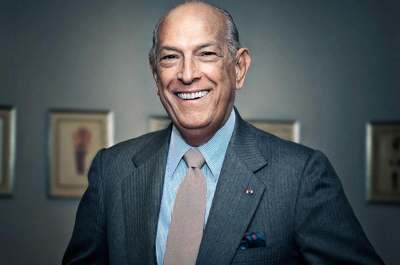 El icono de la moda Oscar de la Renta ha fallecido 