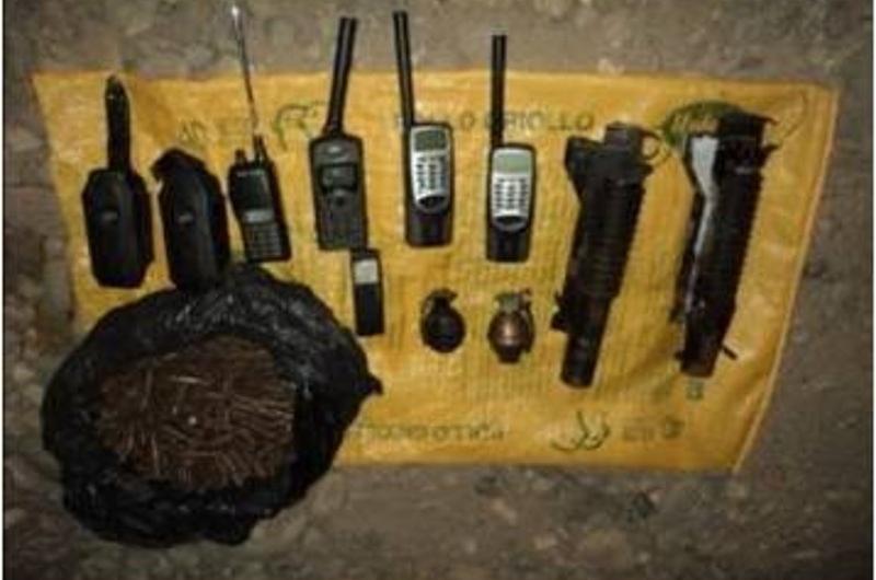 Hallan caleta con armas en jurisdicción rural de Acacías