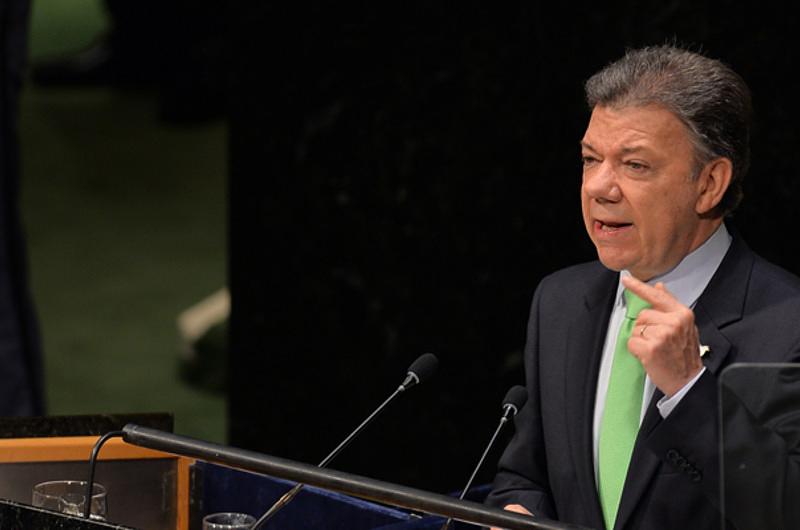 Presidente Santos pidió a Estados Unidos acelerar proceso para eliminar visas a los colombianos 