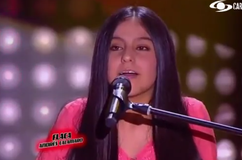 Interpretación de “la flaca” en la Voz Kids deja asombrado al jurado