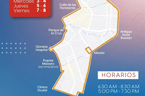 Así operará el pico y placa en Villavicencio