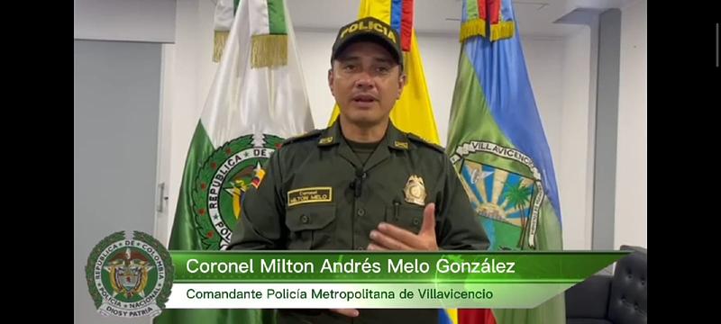 Con arma traumática atacan policías en Villavicencio