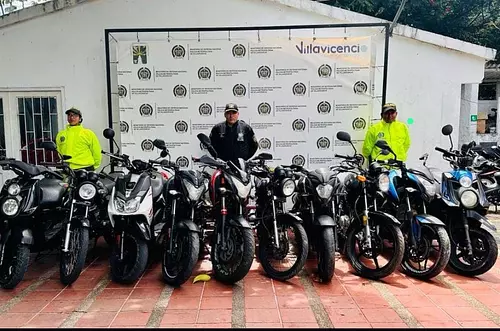 Cuántas motos robadas fueron recuperadas en abril