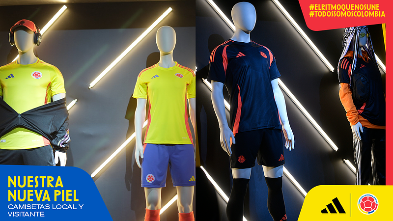 Esta es la nueva 'piel' de la Selección Colombia