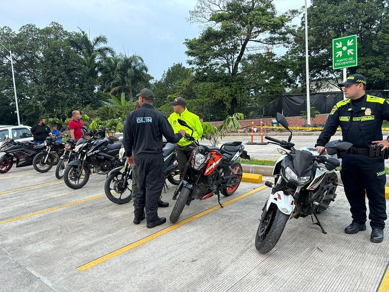 14 motocicletas fueron recuperadas en Villavicencio