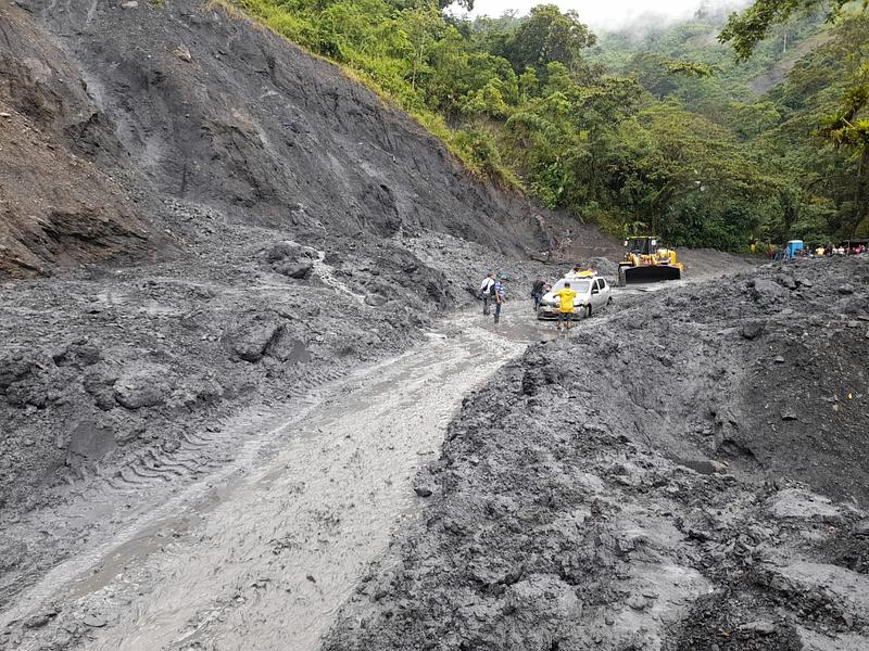 Transversal del Cusiana cerrada por peligro estructural